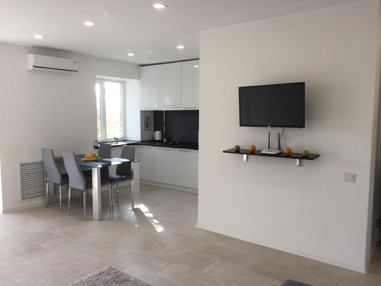 top view apartment in the center Cherson Buitenkant foto